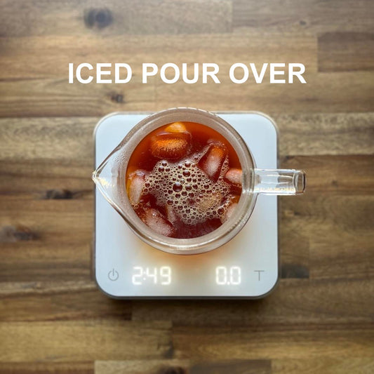 Iced Pour over coffee how to make coffee flash brew iced filter coffee iced coffee brew coffee how to make black cold coffee Basic Barista Australia Melbourne coffee Brew Gear recipe how to make coffee