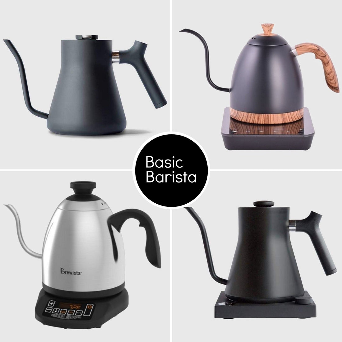 Coffee Brewing Pour Over Gooseneck Kettles Comparison Basic Barista Australia