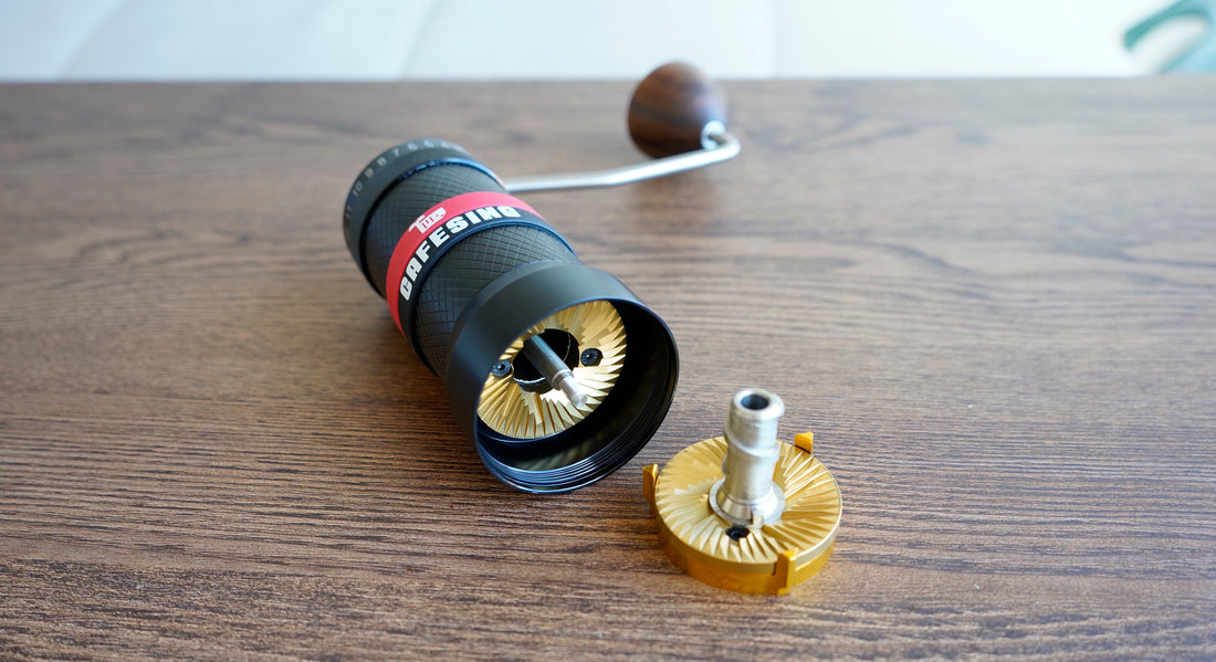 Cafe Sing Orca Flat Burr Hand Grinder Basic Barista Australia Melbourne Coffee Brewing Gear