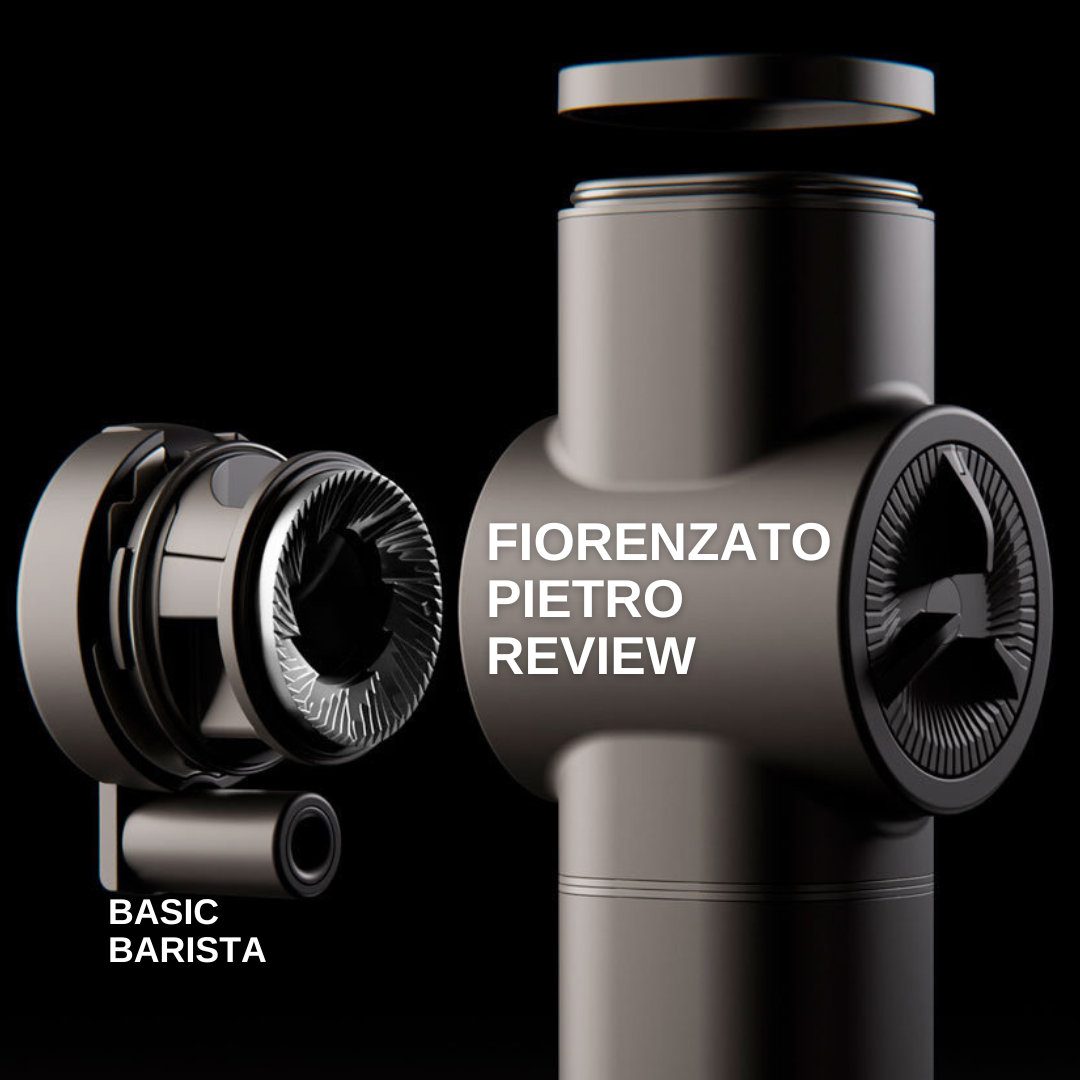 Fiorenzato Pietro Flat Burr Hand Grinder Review Basic Barista