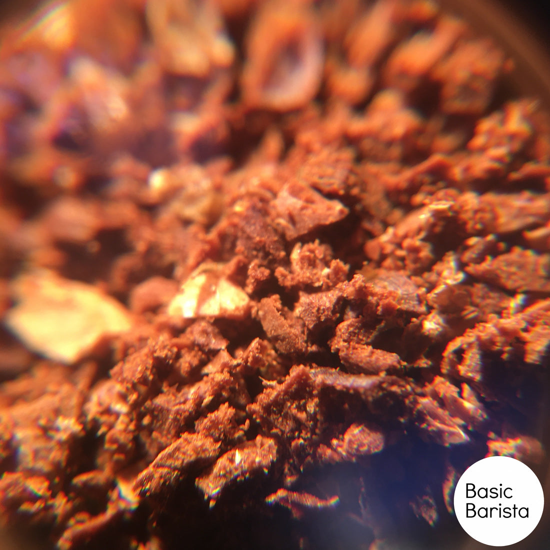Macro Photography of Coarse Ground coffee