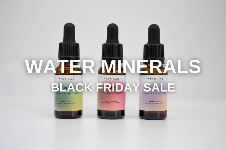 Water Minerals Black Friday Sale Basic Barista Coffee Gear Sale Brew Gear Pour over coffee brewing equipment Basic Barista