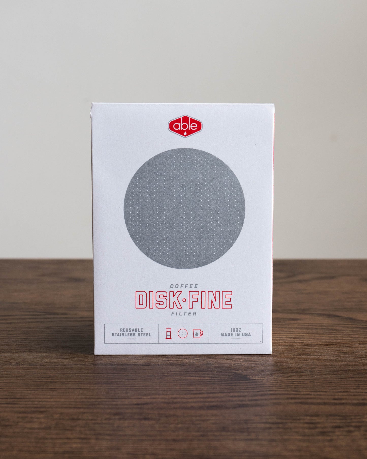 Able Disk Fine Reusable AeroPress Filter basic barista - Reusable AeroPress Coffee Filter