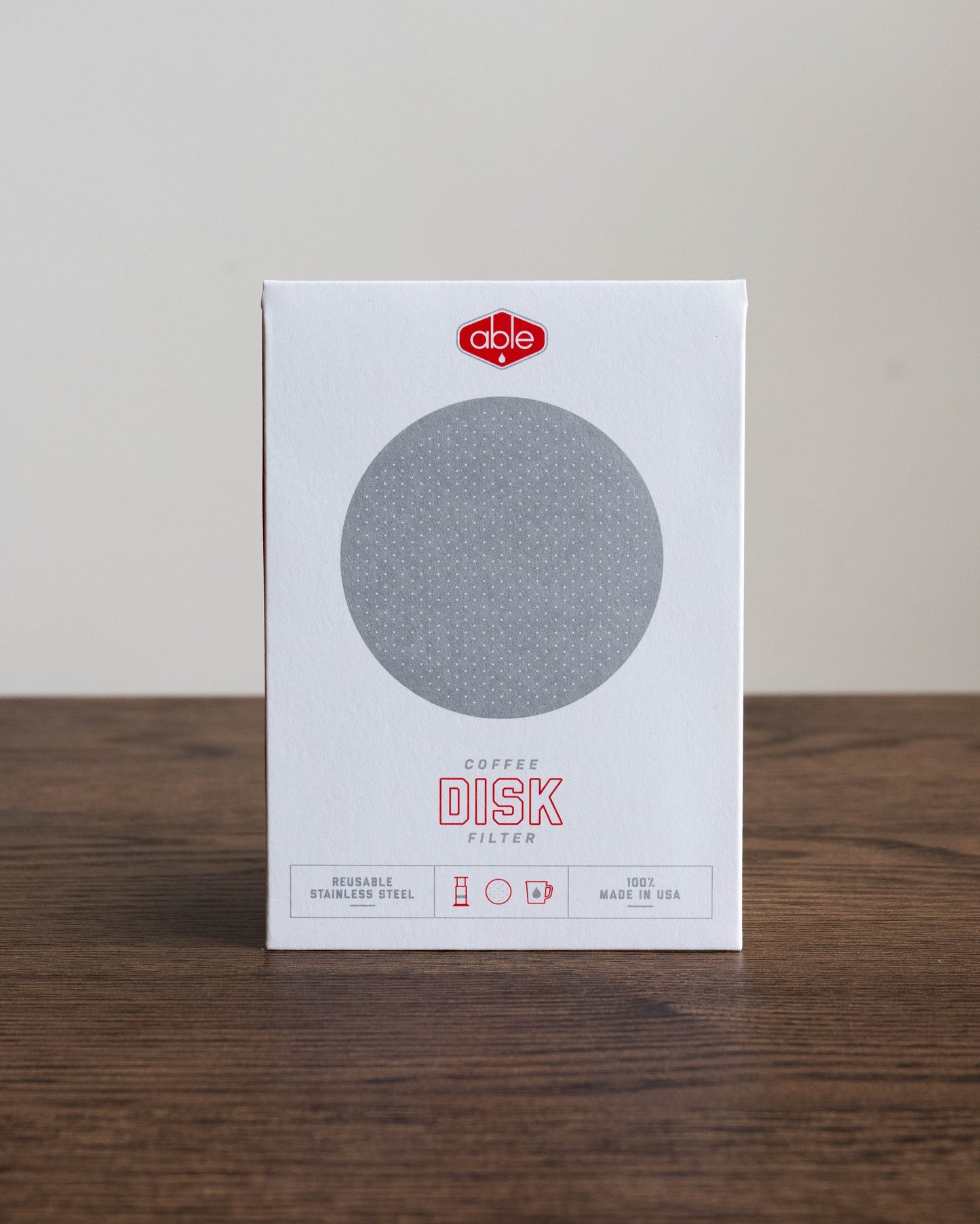 Able Disk Standard Reusable AeroPress Filter basic barista - Reusable AeroPress Coffee Filter