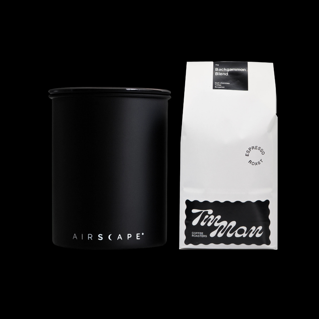 Airscape Kilo + Espresso Coffee Beans