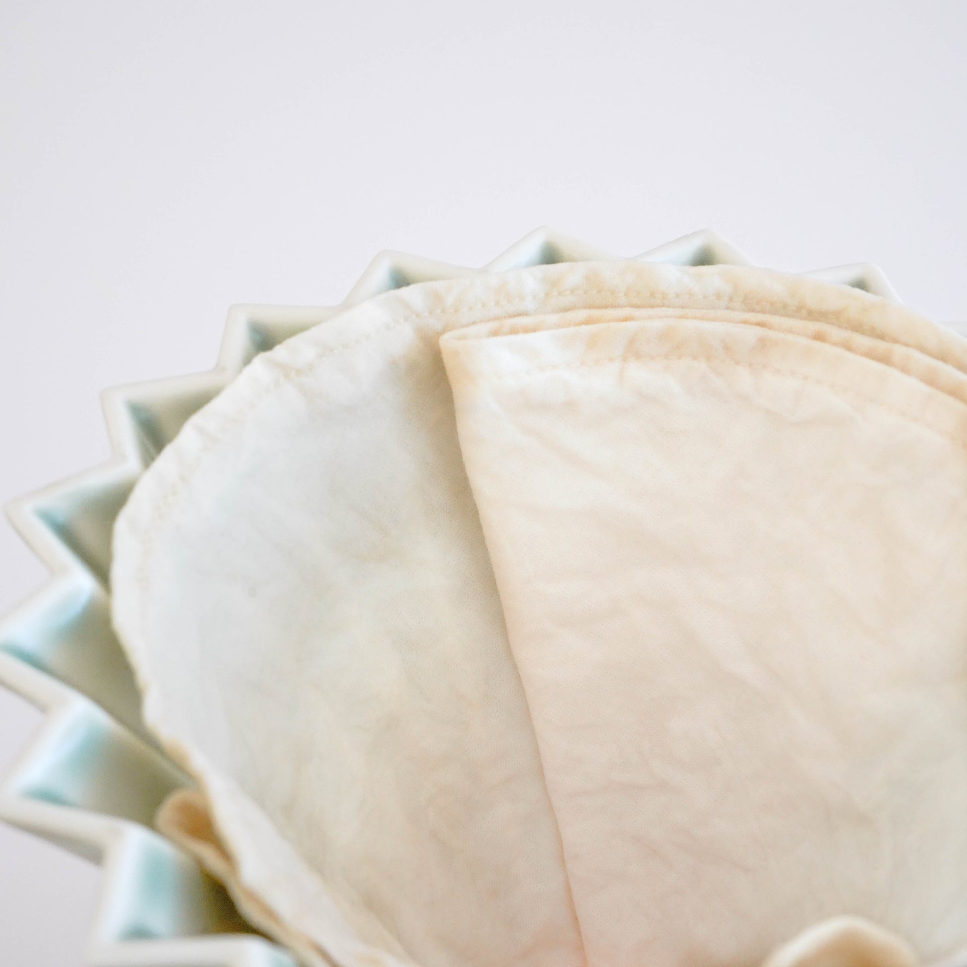 Aji Circle Filter - Flat Bottom Cloth coffee filter - Reusable coffee filter Origami Dripper conical