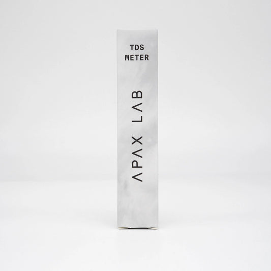 Apax lab water meter pen - White TDS Meter Packaging on white Background