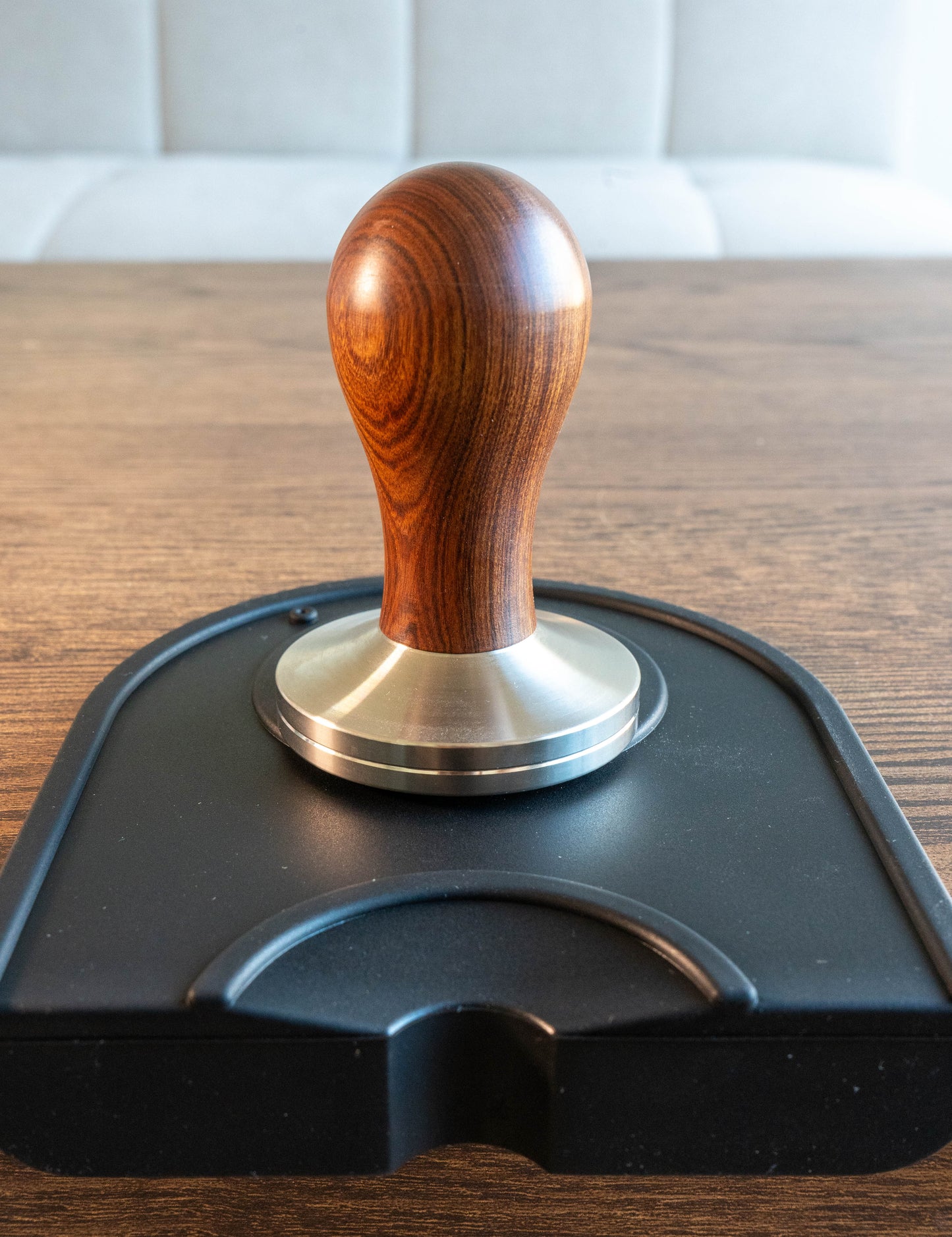 Basic Barista Coffee Tamper and Barista tamping mat