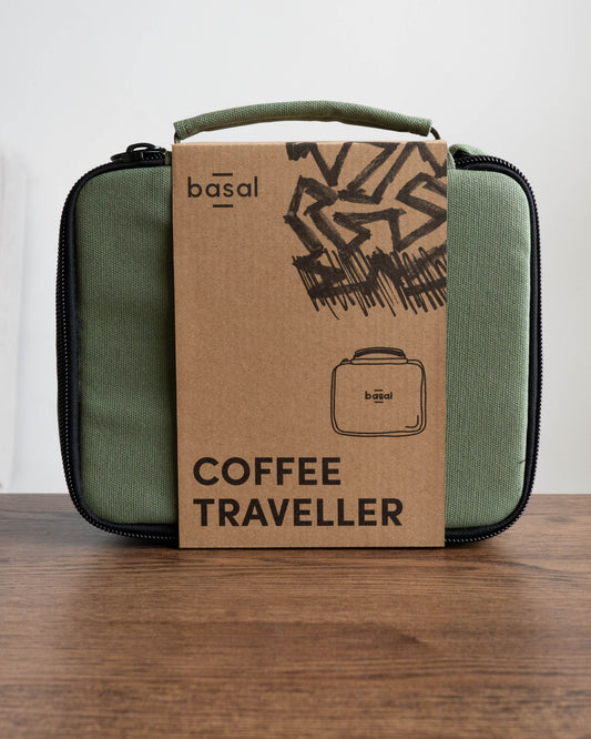 Basal Filter Coffee Traveler Carry Case Basic Barista Australia Melbourne Green