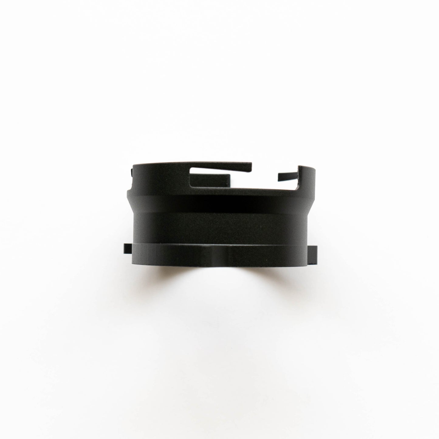 Breville Metal dosing funnel - Coffee grinder attachment - coffee accessory Basic Barista Coffee Brewing Equipment pour over and espresso coffee - side view