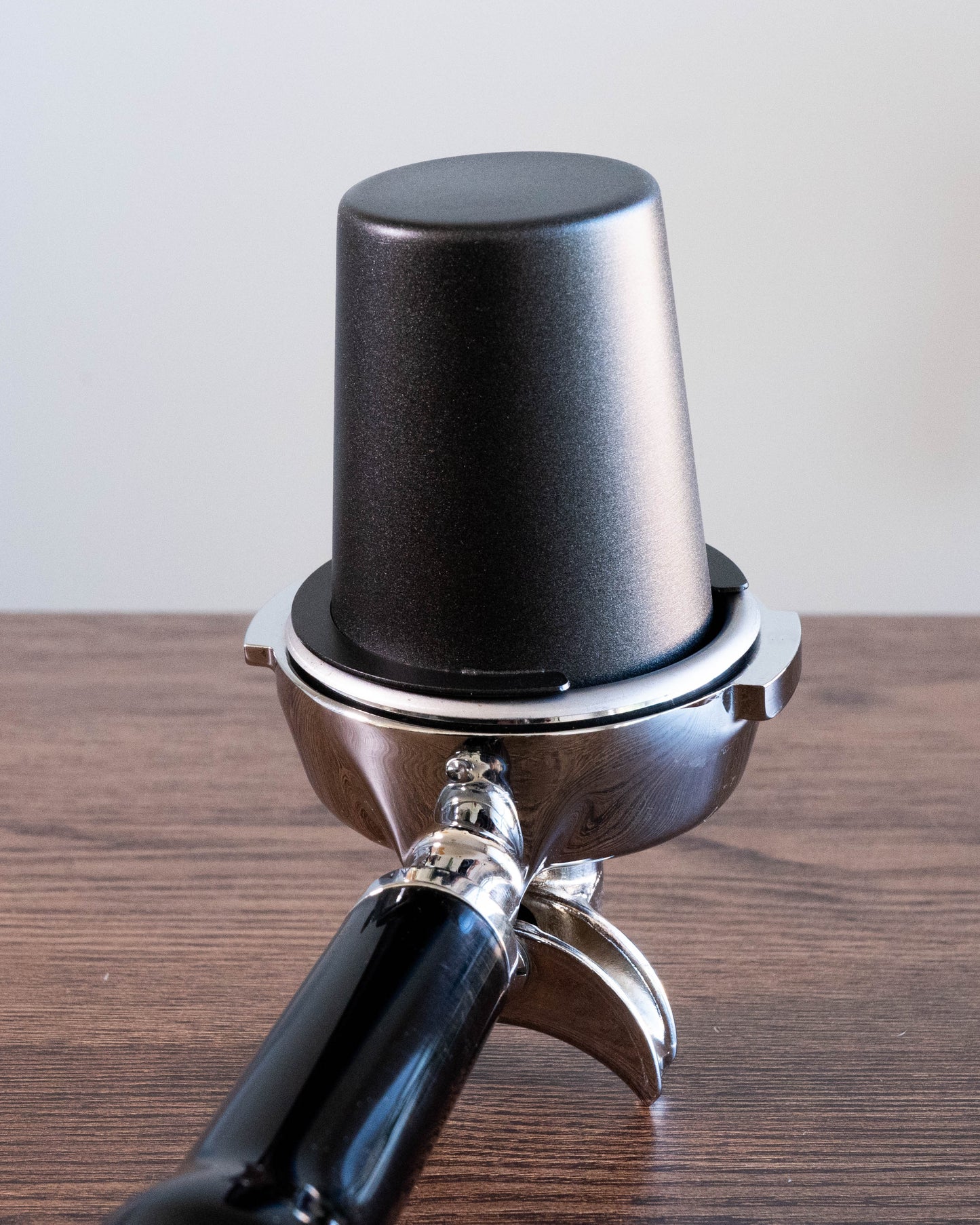 Coffee Dosing Cup Matte Black 58mm Basic Barista Matte Black Espresso Accessory