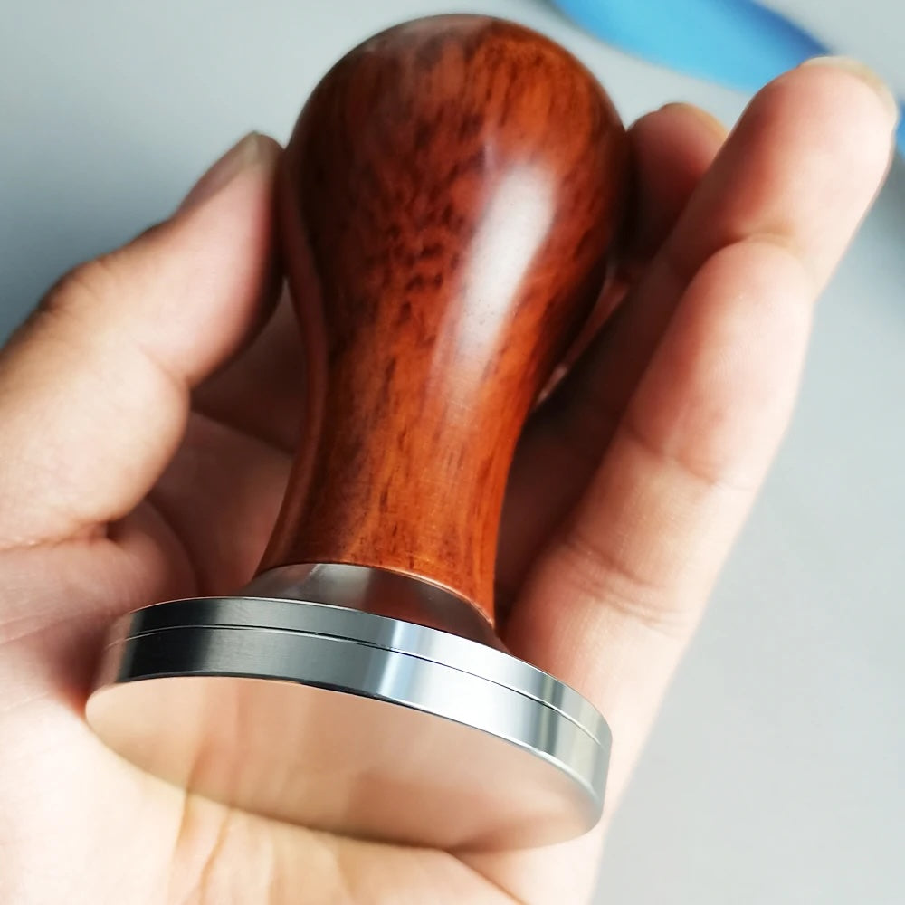 Basic Barista Wooden Coffee Tamper Barista Supplies Coffee Tools Espresso Accessories Coffee Gear 58mm portafilter basket tamper coffee tamper