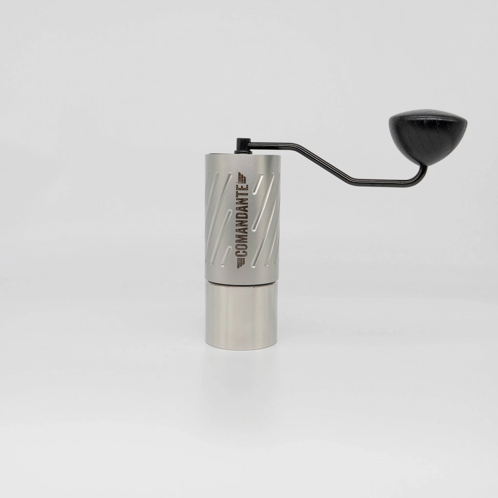 Comandante C60 Baracuda Grinder - Stainless Steel Jar Catch cup