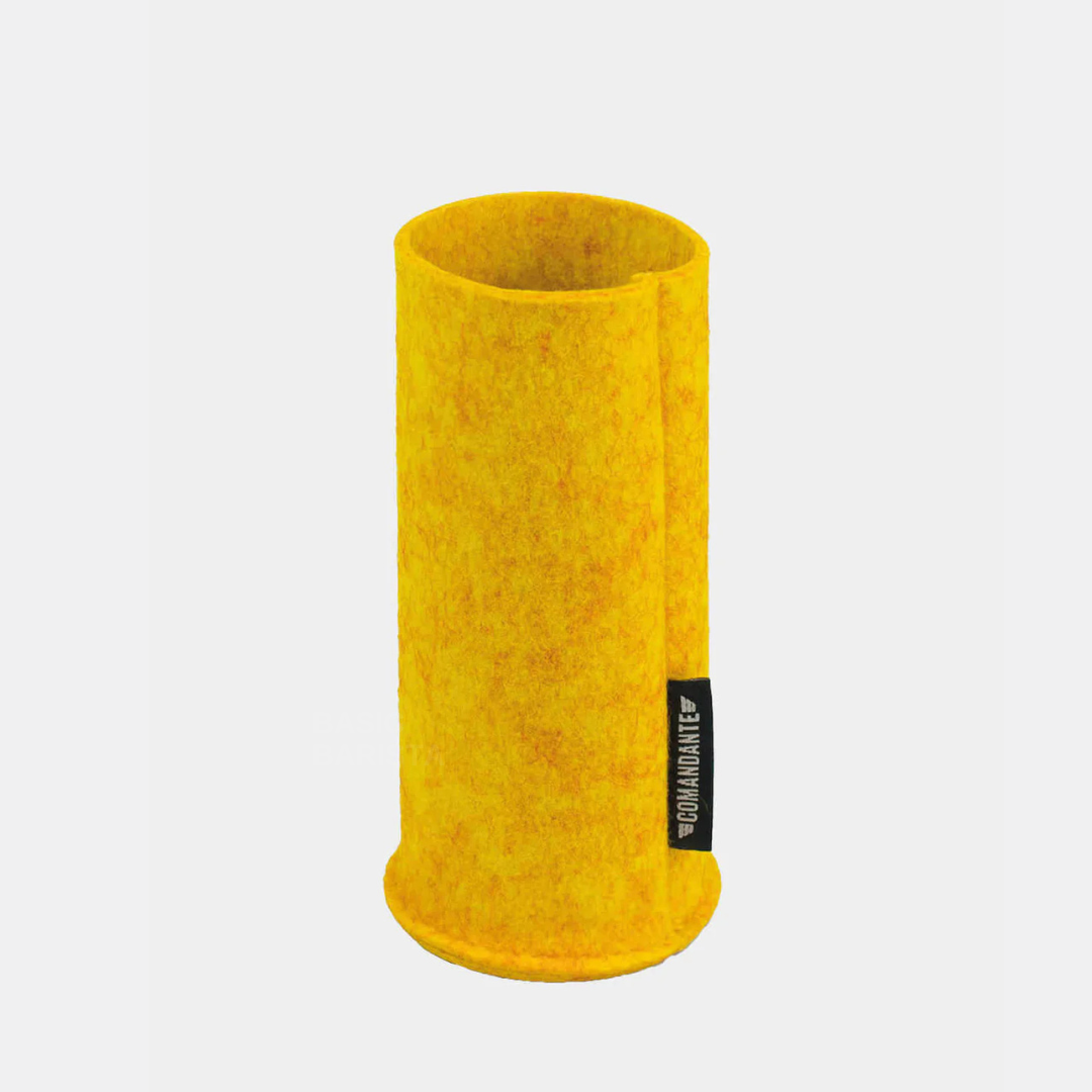 Comandante Grinder Felt Sleeve Protective Travel Case Saffron