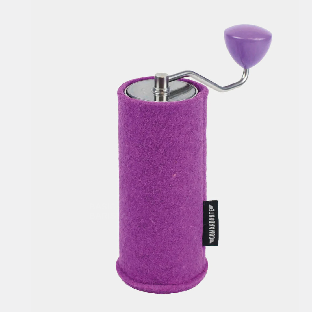 Comandante Grinder Felt Sleeve Protective Travel Case Pink