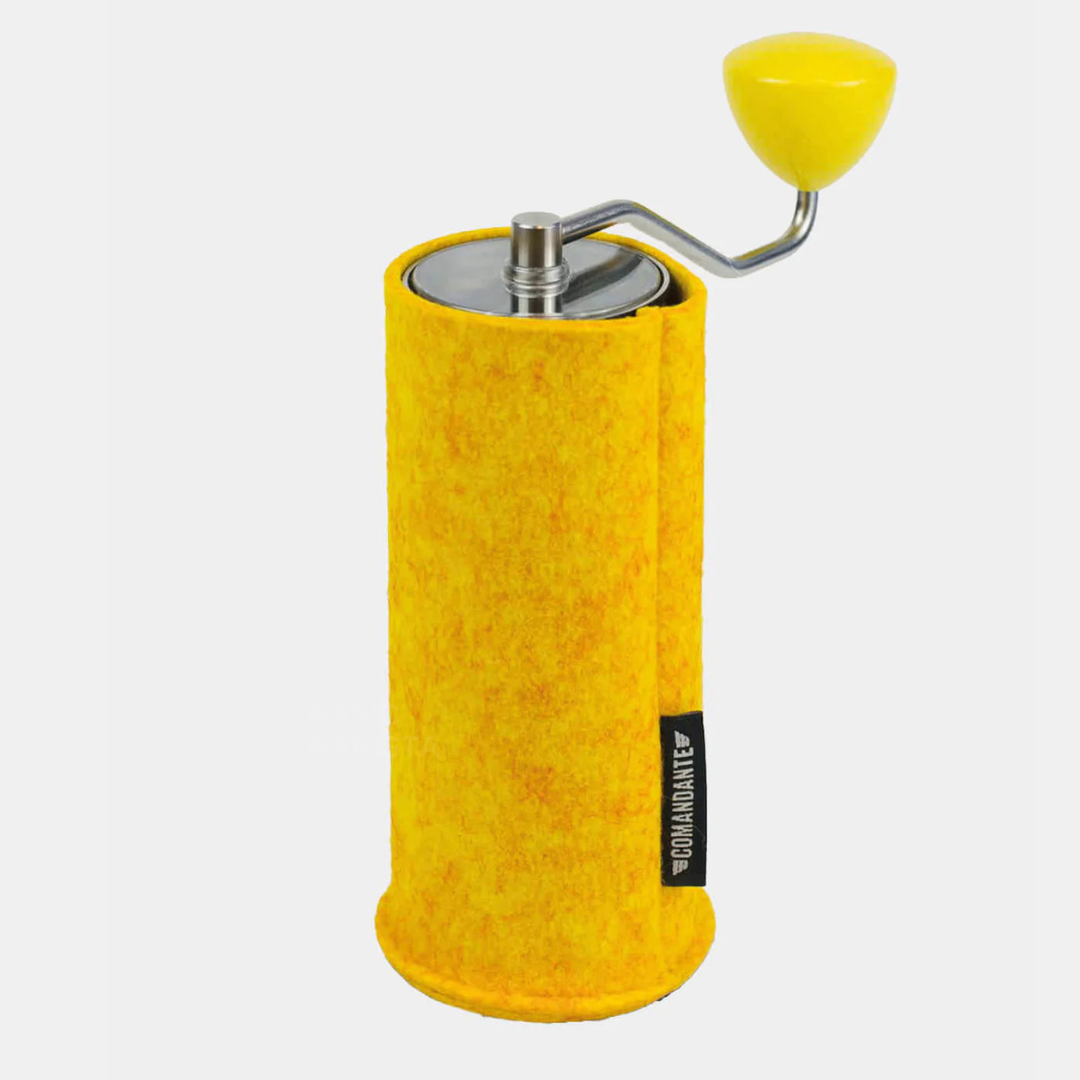 Comandante Grinder Felt Sleeve Protective Travel Case Saffron