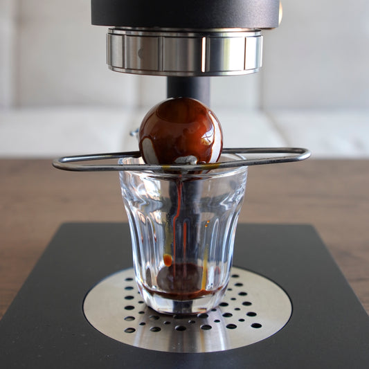 Extract Chilling Espresso Ball Basic Barista WBC coffee shot espresso cold extraction frozen ball coffee gear Melbourne Australia Barista Equipment coffee gear brewing brew gear stainless steel ball bearings