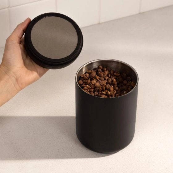 Fellow Atmos E Lid - Replacement Coffee Canister Lid Vacuum Seal Basic Barista Coffee Gear Brew Gear Atmos Coffee canister