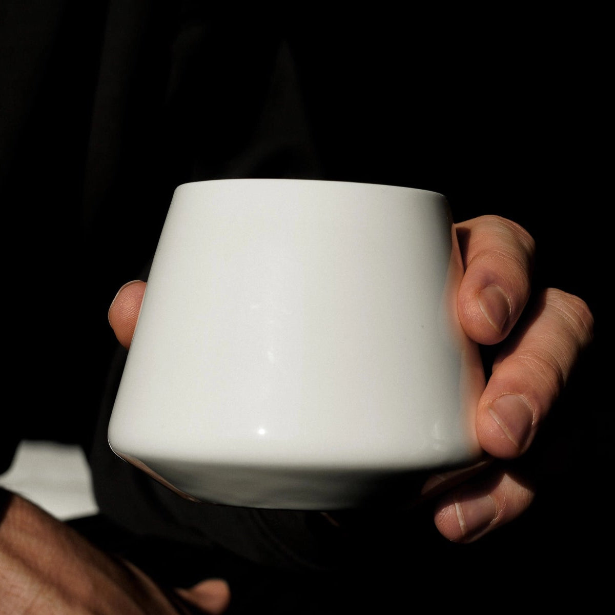 Graycano Cupacano Porcelain Ceramic Coffee Cup White Large Basic Barista Coffee ear Pour over coffee