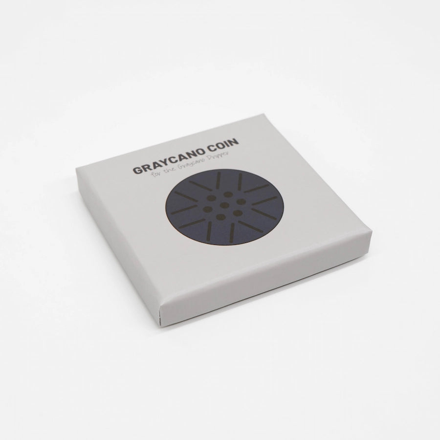 Graycano Coffee Dripper Coin Adaptor Packaging