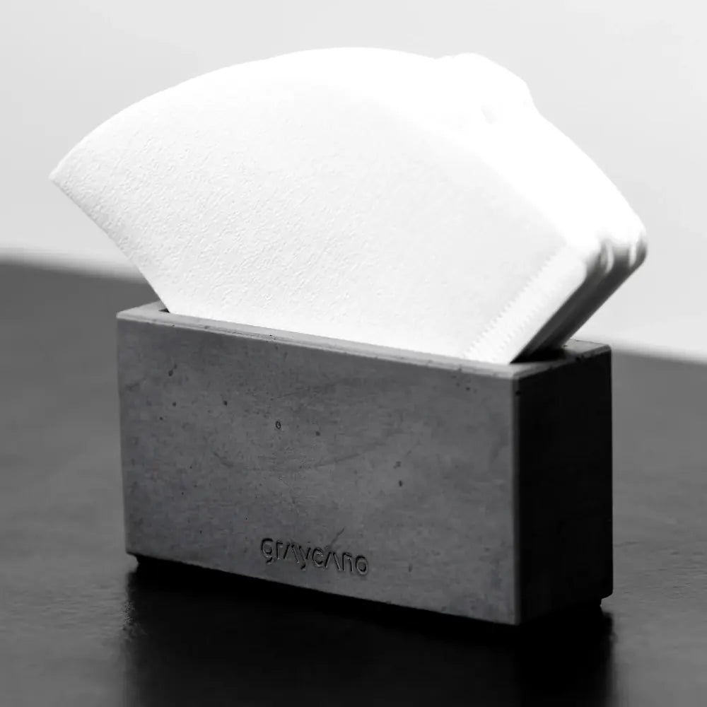 Graycano GCC Filter Block Concrete Coffee Filter Paper Holder