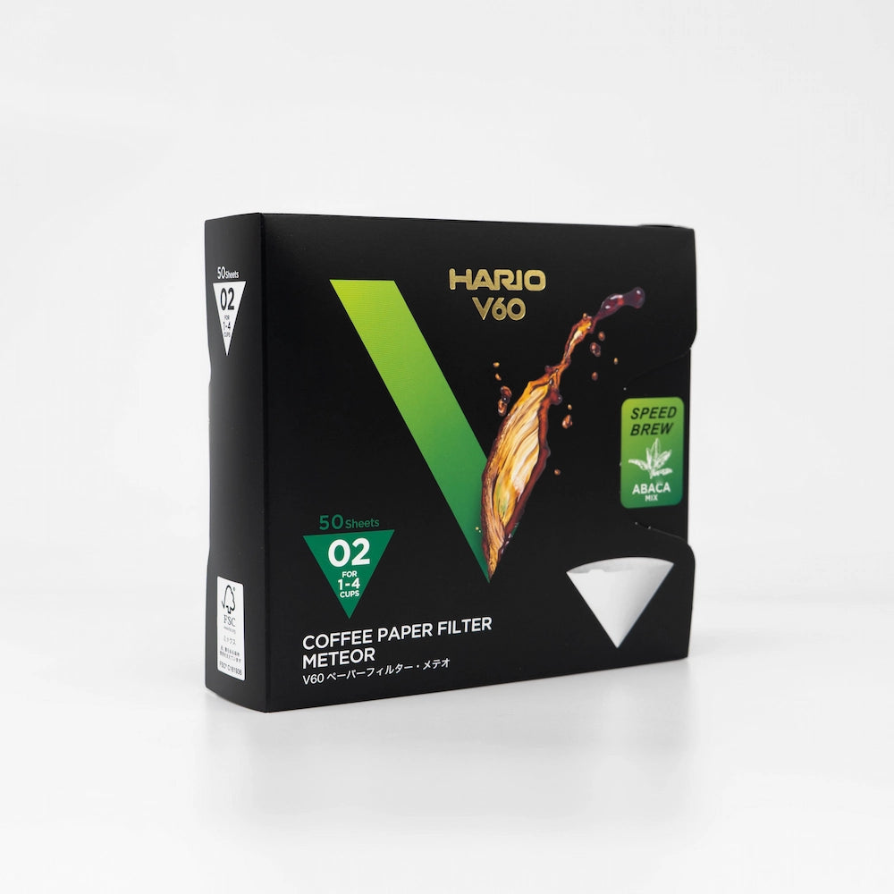 Hario V60 Meteor Filter Papers - Coffee Filters Box