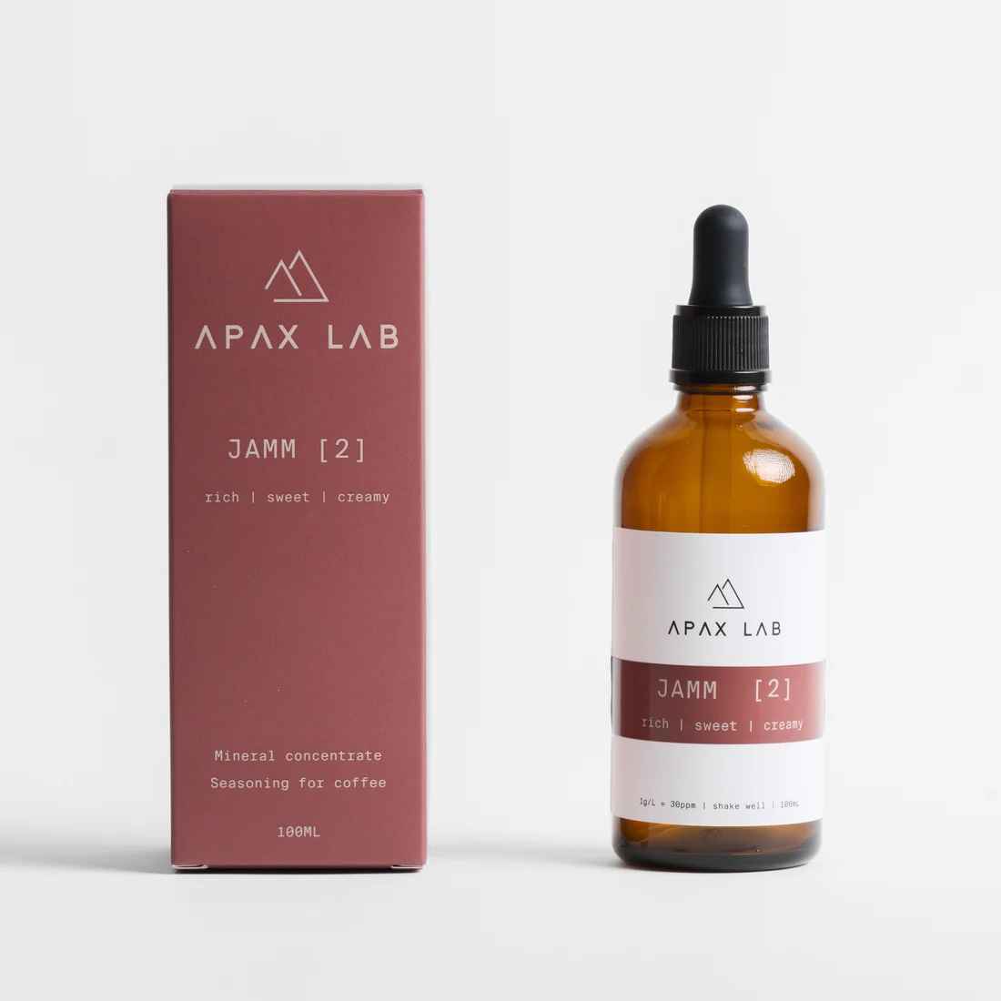 Apax Lab Water Brewing Minerals - Basic Barista Coffee tools Australia Melbourne - Brew minerals for coffee - Tonik (vibrant, bright & juicy) Jamm (Rich, Sweet & creamy) Lylac (Elegant, Floral & Silky)