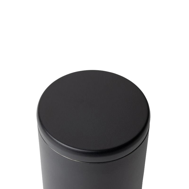 Miir Coffee Airlock Canister with insert inside Basic Barista Coffee Gear Made simple Lid on