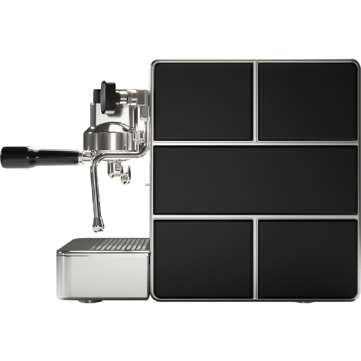 Stone Mine Black Coffee Machine - Espresso Machine Basic Barista tile