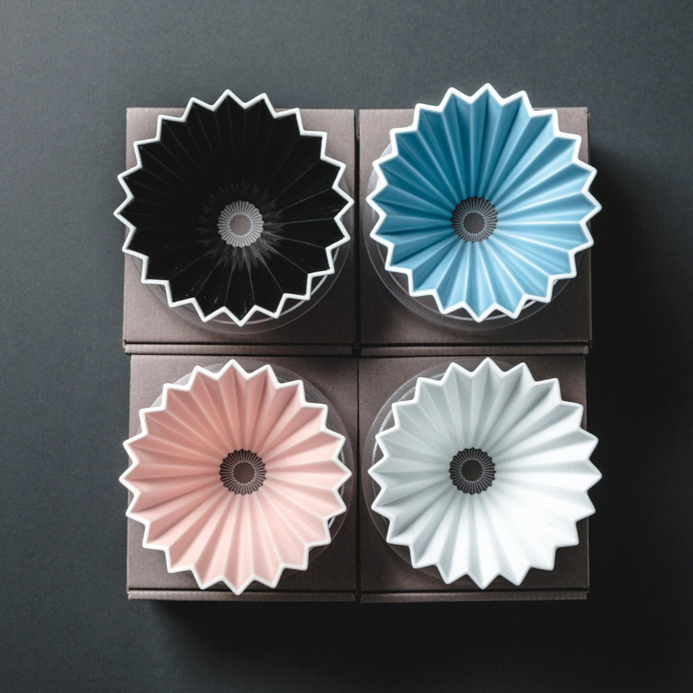 Origami Dripper Porcelain Coffee Brewer Basic Barista Coffee Gear