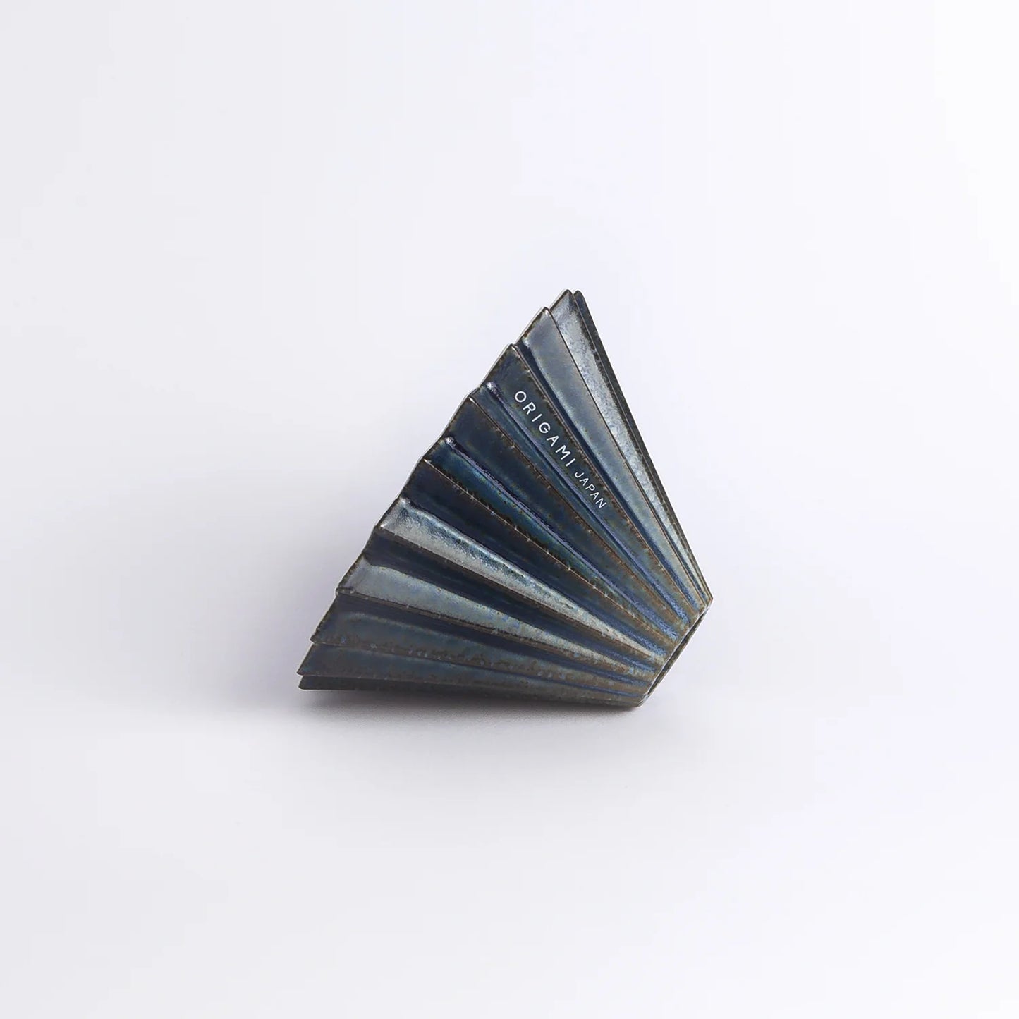 Origami Dripper Ceramic Limited Edition Sukumo Pour Over Coffee Dripper Blue Indigo Basic Barista Pour Over Coffee Brewers