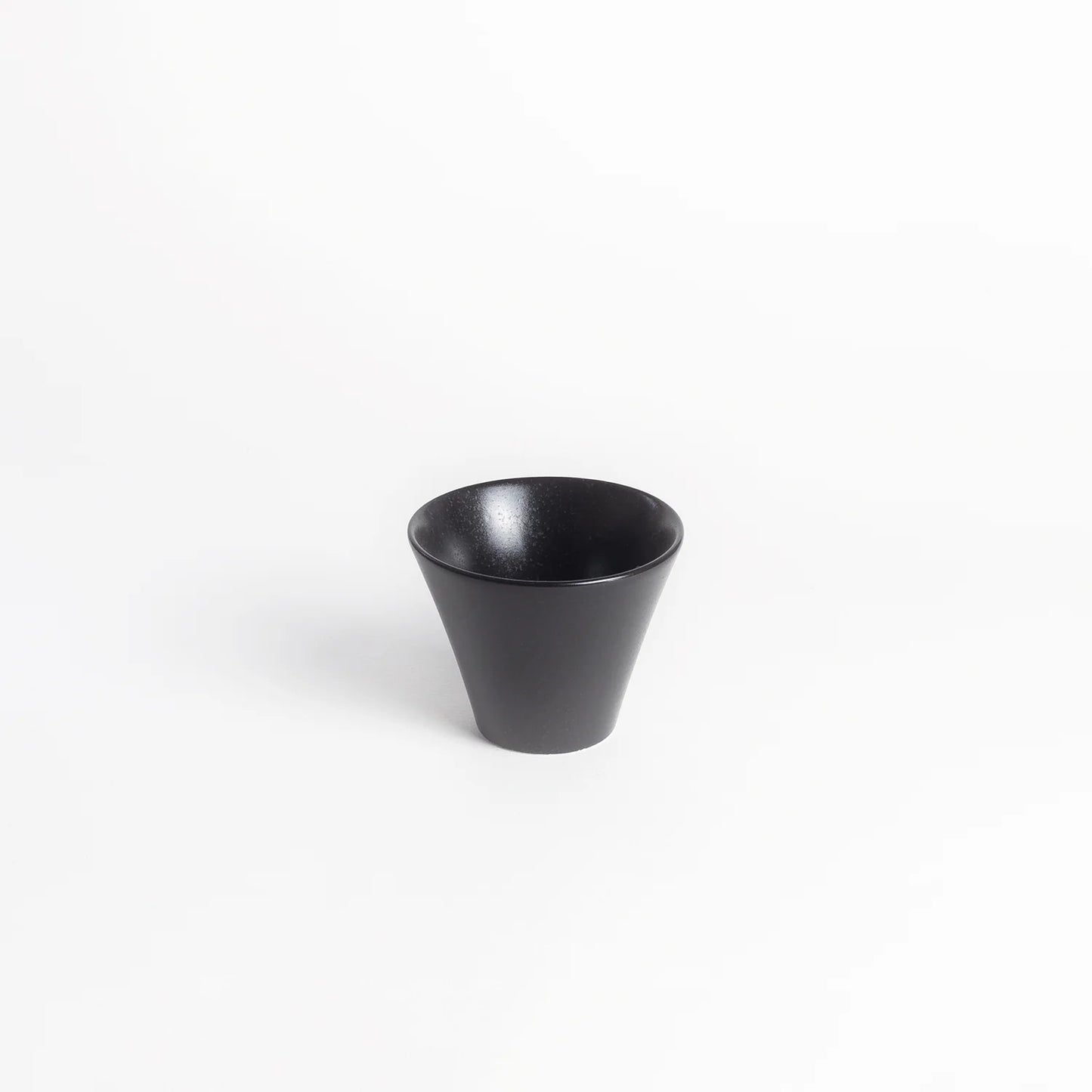 Origami Sensory Espresso Cup Narrow Matte Black Basic Barista