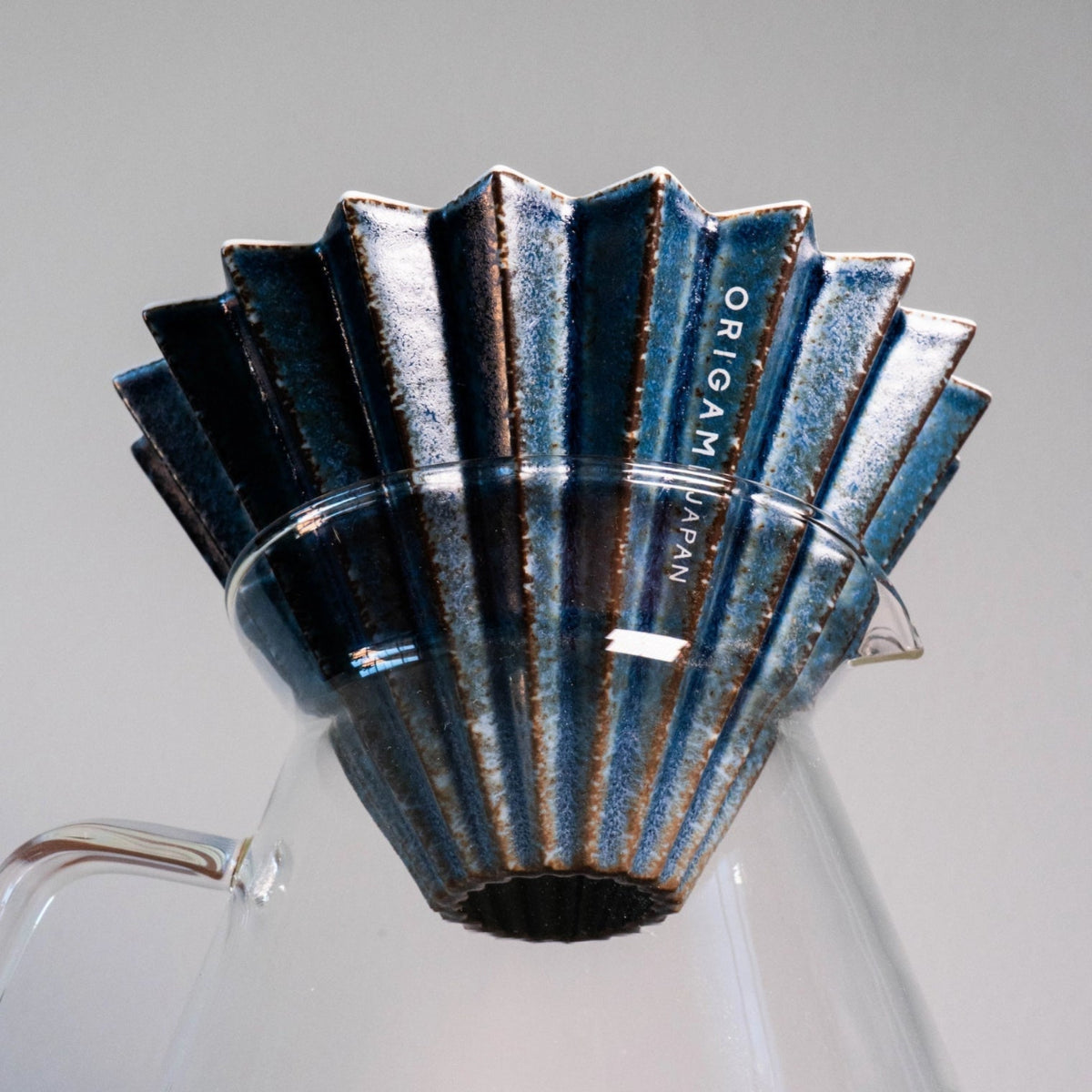 Origami Sukumo Dripper Indigo Limited Edition coffee dripper
