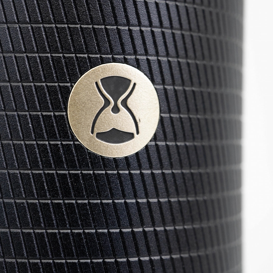 Timemore C5 Coffee Hand Grinder Timemore Logo close up Basic Barista Budget Coffee Hand Grinder on White Background