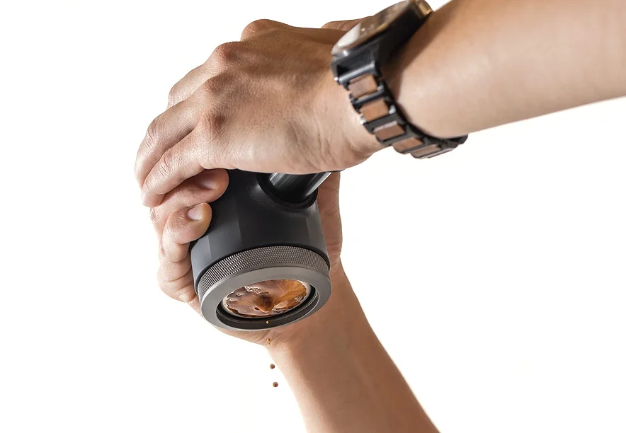 Wacaco Picopresso Portable Espresso Maker - Handheld Coffee Machine Basic Barista Coffee BRewing Portable truckers coffee maker Barista Suppliers - Travel Coffee Set Up coffee gear Recommendations naked portafilter basket