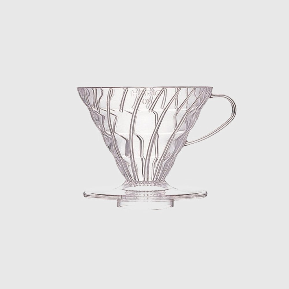 Hario V60 Dripper 02 Clear Plastic Basic Barista Pour Over Cone Plastic Coffee Dripper Melbourne Australia coffee Brewing Equipment