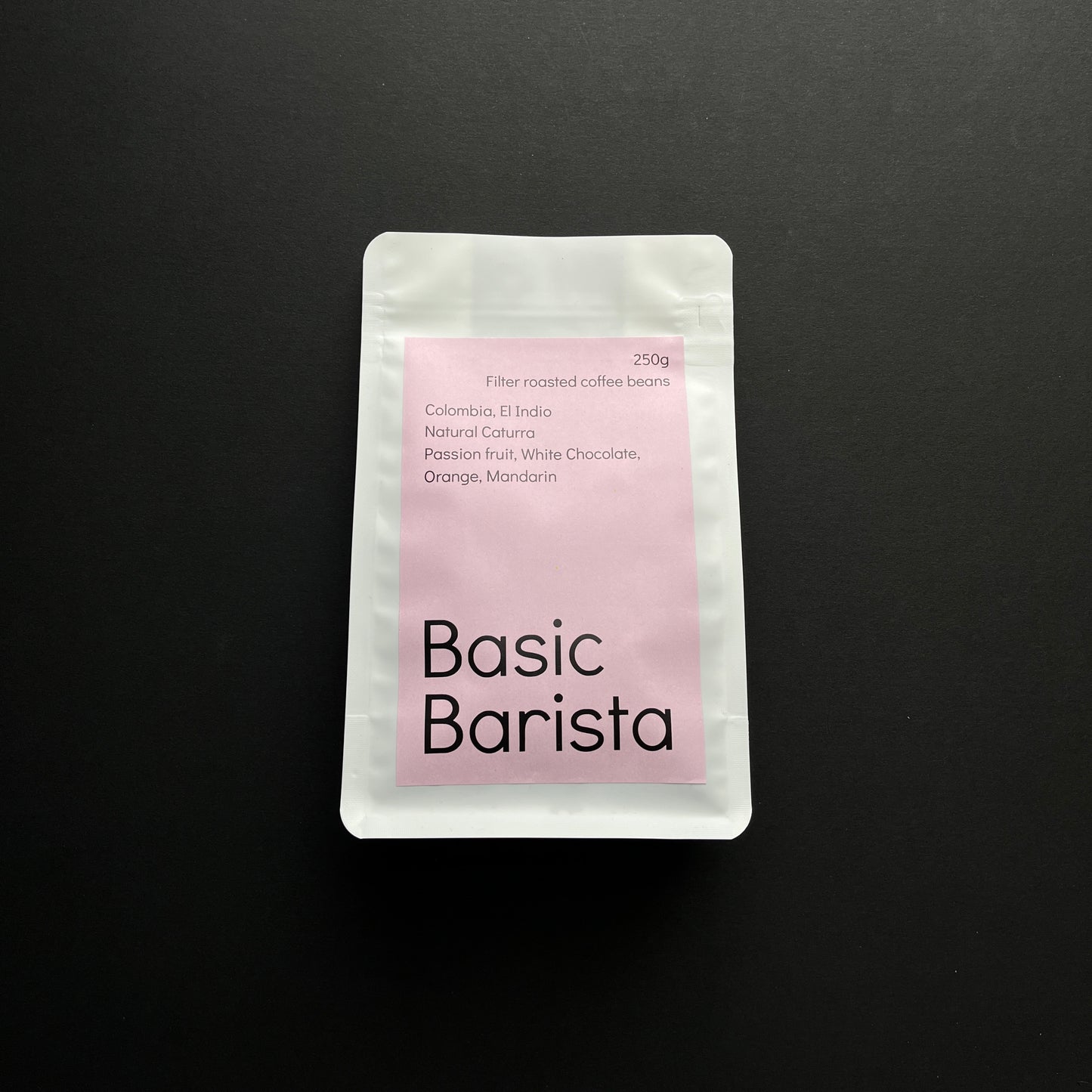 Colombia El Indio Natural Caturra Freshly Roasted Coffee Beans Specialty coffee Basic Barista Australia Melbourne