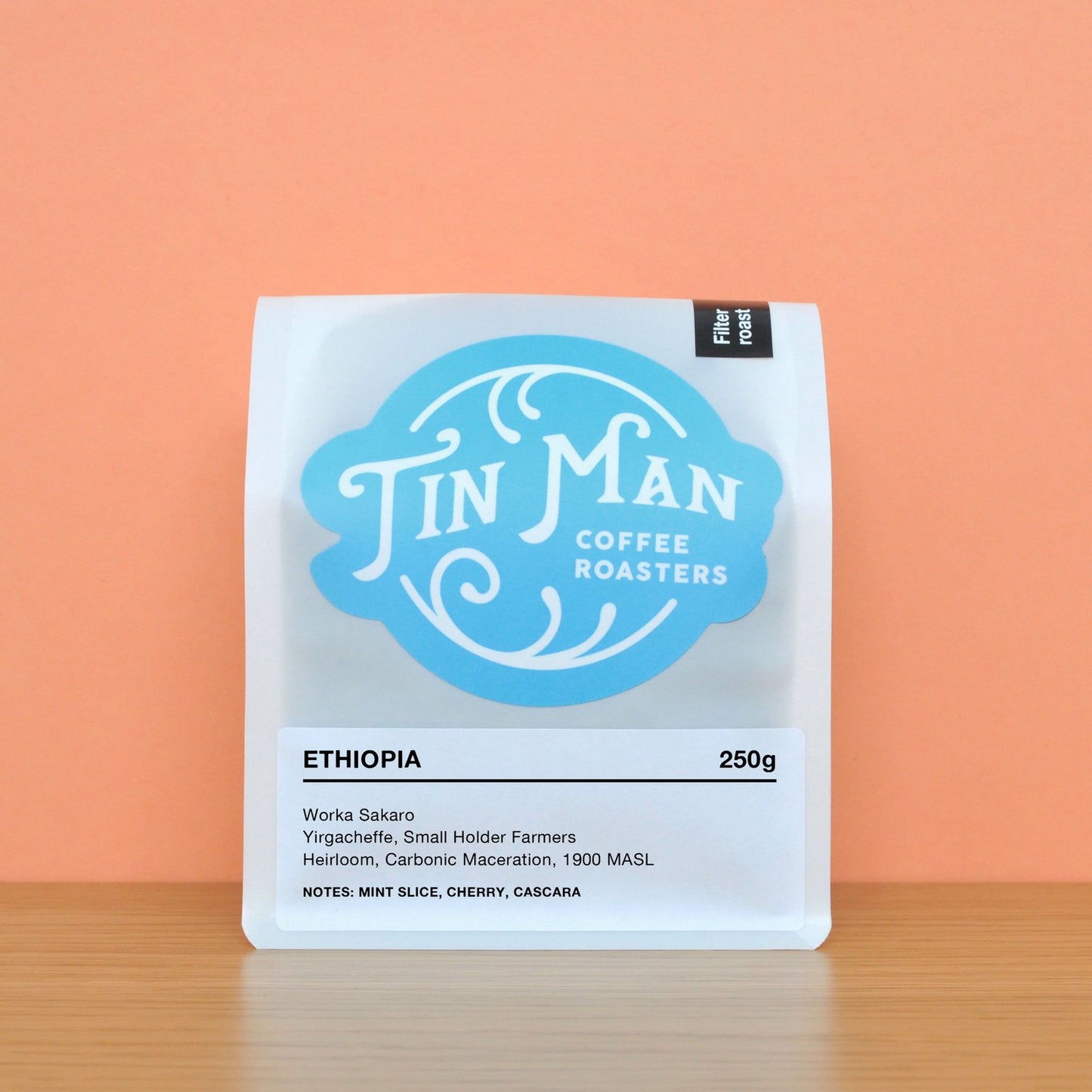 Tin man coffee roasters Ethiopia Ethiopian filter roasted coffee Basic Barista freshly roasted coffee beans