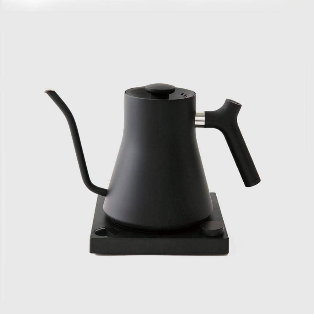 Fellow Stagg EKG Pour Over Gooseneck Kettle Black - Basic Barista Coffee Gear Electric Kettles