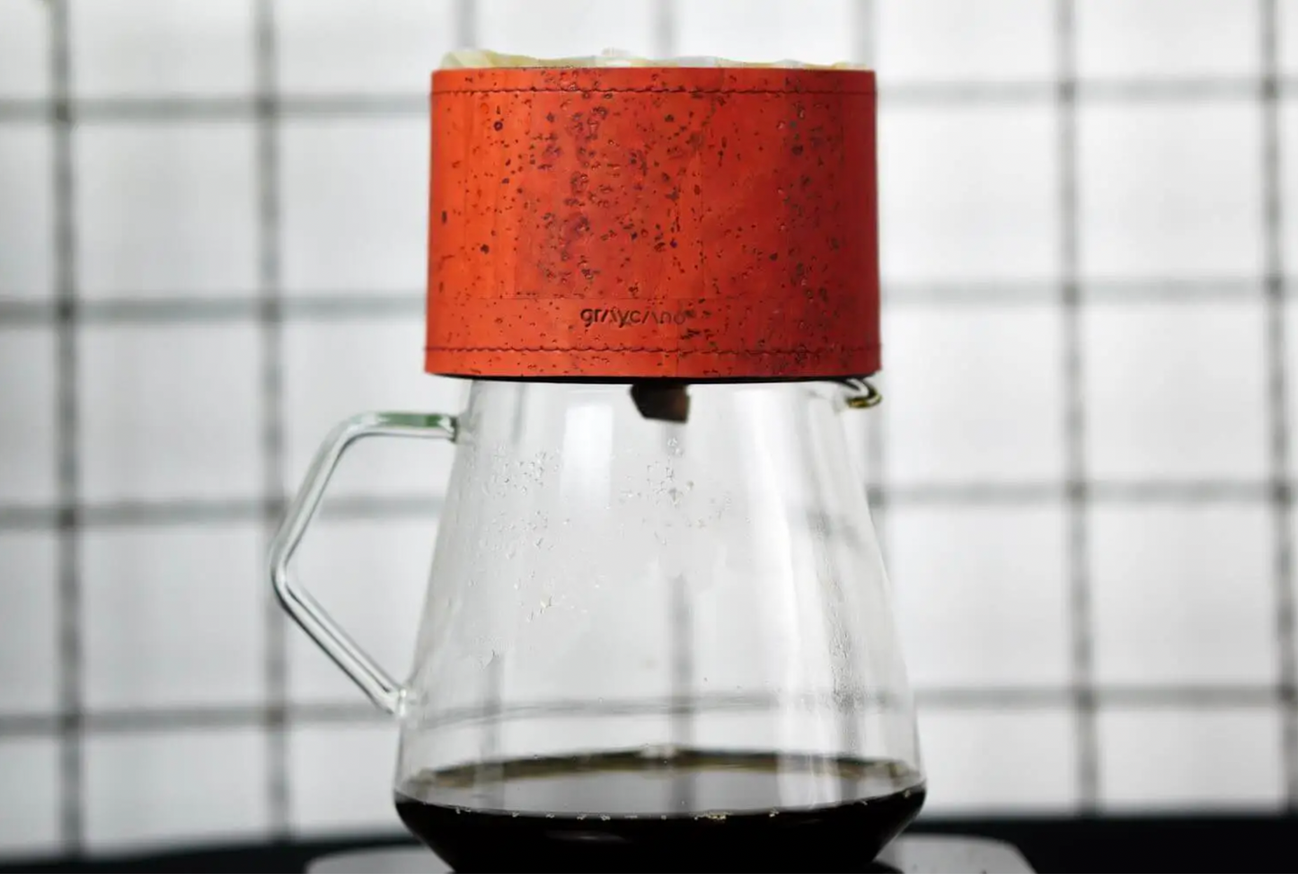 Graycano Dripper Melbourne Australia Coffee brewer replacement sleeve Coffee Brewers Graycano Graycarno Drip coffee maker Cork red cork Raw Cork Black colour