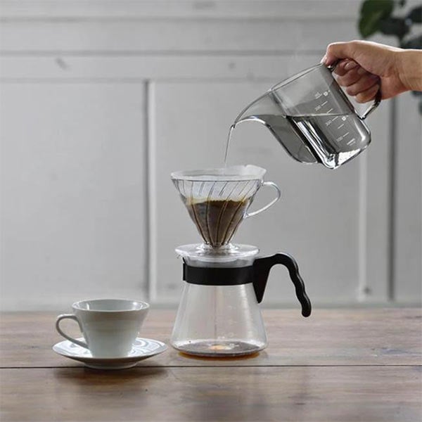 Hario Air Drip Kettle Basic Barista Pour over Goose neck Kettle Travel Coffee Gear Aeropress V60 Filter coffee cafe brewing black filter coffee slow pour brews Hario V60 Origami Dripper Kalita Chemex AeroPress
