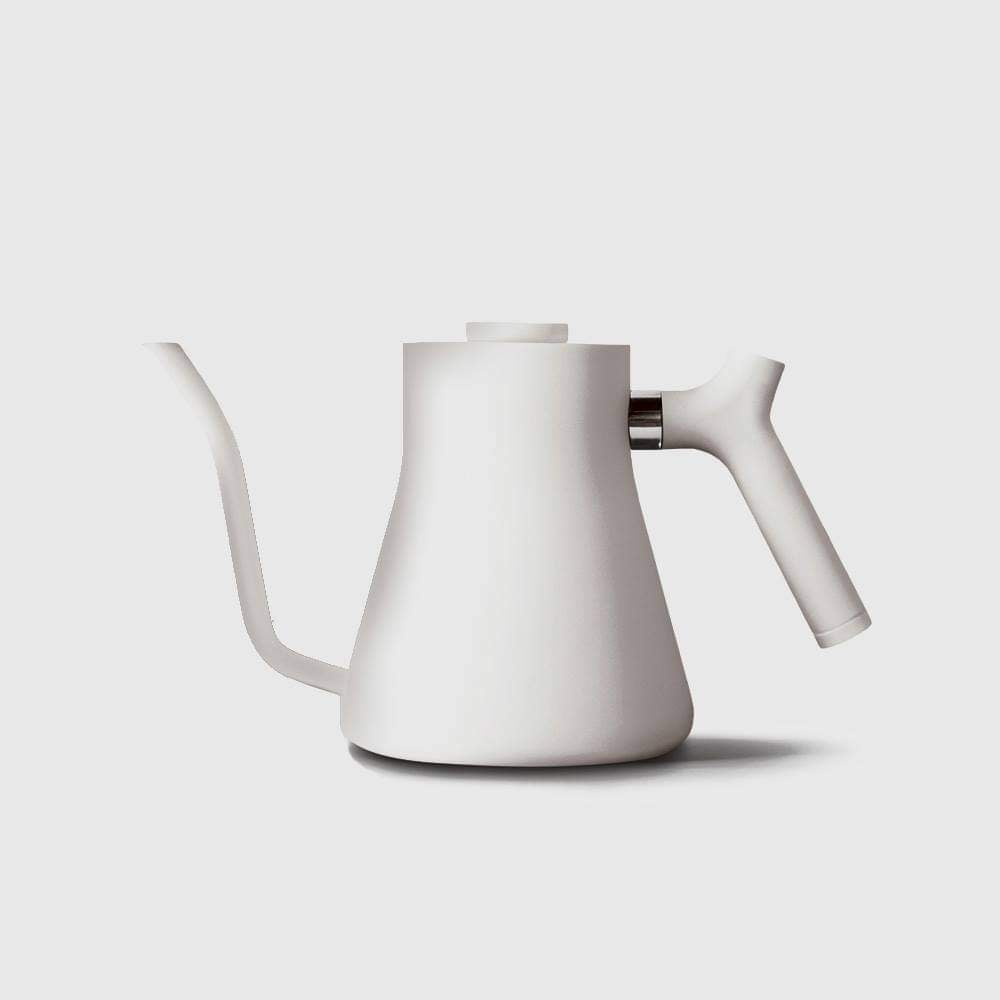 Fellow Stagg Pour Over Gooseneck Kettle White Basic Barista