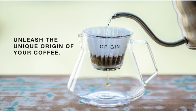 Trinity Origin Dripper Server Set Glass Brewer and Server Kit Brew Black Coffee Filter Coffee Brewing Pour Over Basic Barista Australia Melbourne Cafe coffee Wholesale Glass Server Coffee Server Carafe Dripper Glass Coffee Dripper Kalita Brewers