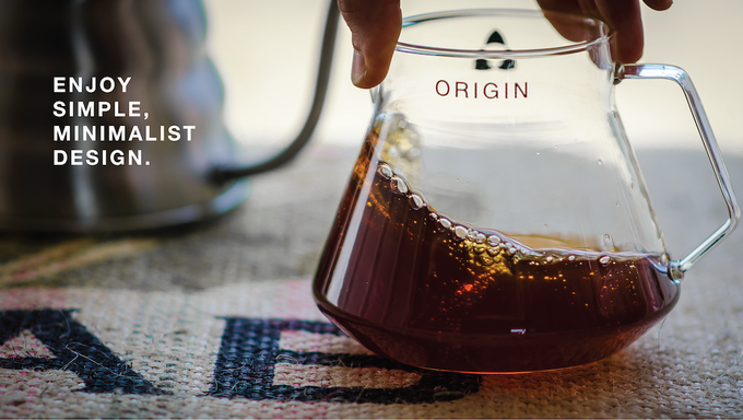 Trinity Origin Dripper Server Set Glass Brewer and Server Kit Brew Black Coffee Filter Coffee Brewing Pour Over Basic Barista Australia Melbourne Cafe coffee Wholesale Glass Server Coffee Server Carafe Dripper Glass Coffee Dripper Kalita Brewers