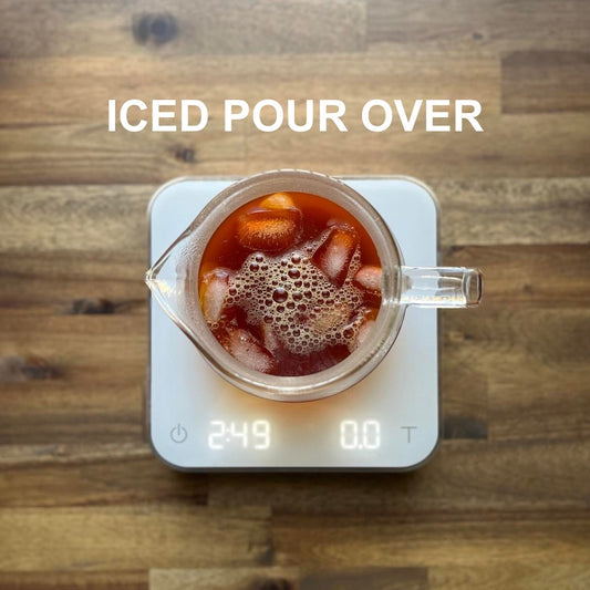 Iced Pour over coffee how to make coffee flash brew iced filter coffee iced coffee brew coffee how to make black cold coffee Basic Barista Australia Melbourne coffee Brew Gear recipe how to make coffee 