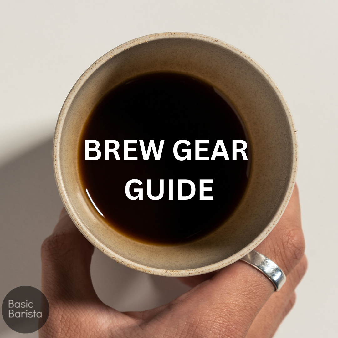 Brew Gear Guide Coffee Basic Barista Australia Melbourne