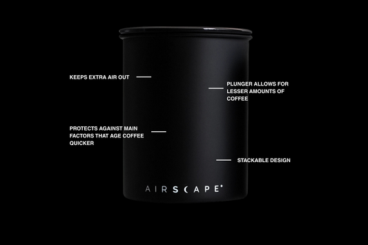Airscape Coffee Canister Basic Barista Coffee Gear