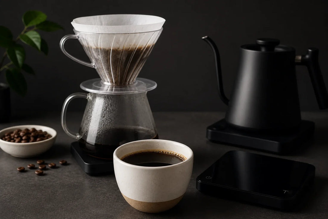 Basic Barista Coffee Gear Onliner - 5 Things that matter more than your coffee dripper
