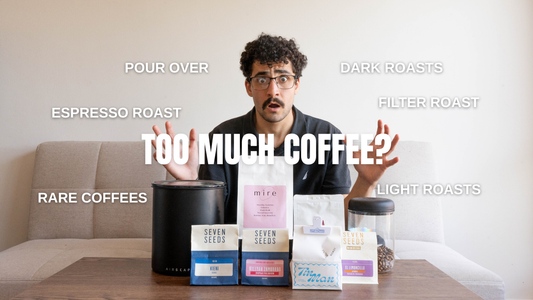 How I drink so much coffee all at once, home coffee brewing routine Basic Barista Brew Gear 'Too Much Coffee?"