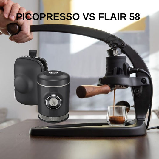 Picopresso vs Flair 58 Espresso Maker - Basic Barista Review Home Espresso Machine Comparison 